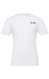 Racing Girl Tee (White) – Unisex